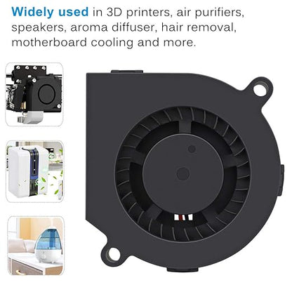 GDSTIME 5V USB Blower Fan 60mm, 60mm x 60mm x 15mm Brushless DC Cooling Blower Fan