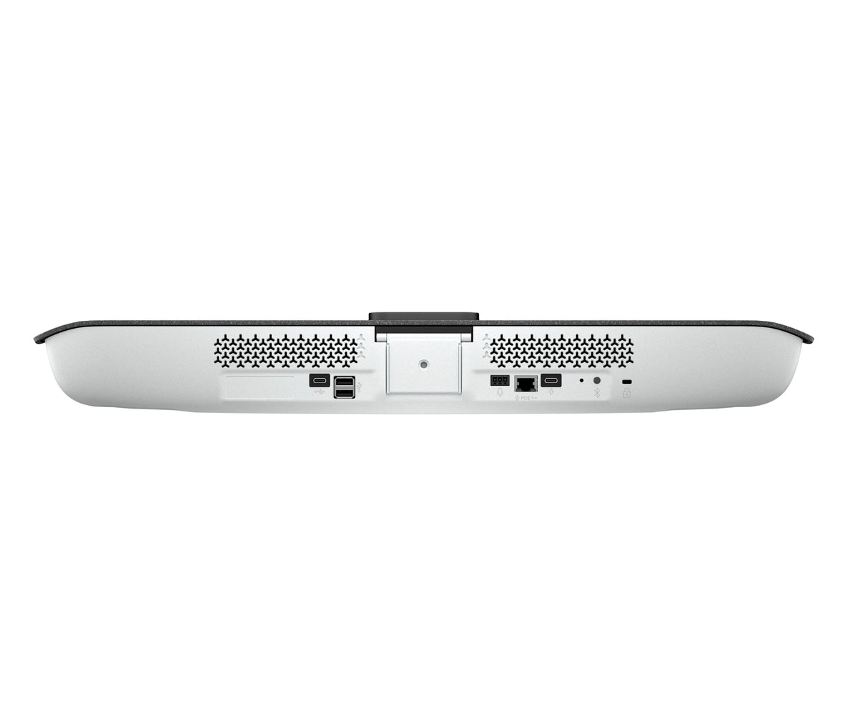 Poly Studio V12 – USB Video Bar for Small Rooms - 4K 20MP Camera, AI-Enhanced Audio, Noise Cancellation, Poly Lens Management - Microsoft Teams, Zoom & Google Meet Compatible - Thoughtfully Made