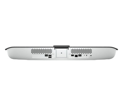 Poly Studio V12 – USB Video Bar for Small Rooms - 4K 20MP Camera, AI-Enhanced Audio, Noise Cancellation, Poly Lens Management - Microsoft Teams, Zoom & Google Meet Compatible - Thoughtfully Made