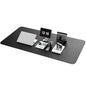 YSAGi Non-Slip Leather Desk Pad, Waterproof Laptop Computer Desk Keyboard Mat, Table Protector Blotter Mat, Large Mouse Pad for Office/Work/Home/Decor(Black, 31.5" x 15.7")