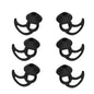 CYADCI Silicone Earbud Tips 3 Pairs SML Soft and Comfortable Noise Isolation Replacement Blue Ear Tips Compatible with Bose QuietComfort and Sport Earbuds