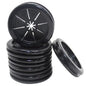 Rubber Grommets for Wiring, 1-9/16 Inch Drill Hole, 1-3/8 Inch ID, Firewall Grommets Automotive Cable Cords Hoses Protection, Double-Sided Rubber Plugs for Round Holes, 6 Pcs, 35x40 mm