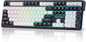 Redragon K745 PRO Wireless Gasket RGB Gaming Keyboard, 108 Keys Mechanical Keyboard w/Extra 4 Hotkeys, Hot-Swap South-Facing LED Socket, 5-Layer Noise Dampening, Round PBT Keycaps, Mint Mambo Switch