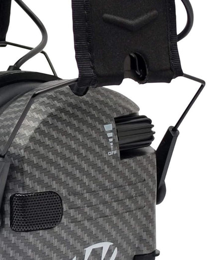 Walker's Razor Slim Ultra Low Profile Compact Design Adjustable Range Shooting Hunting Hearing Protection Electronic Earmuffs