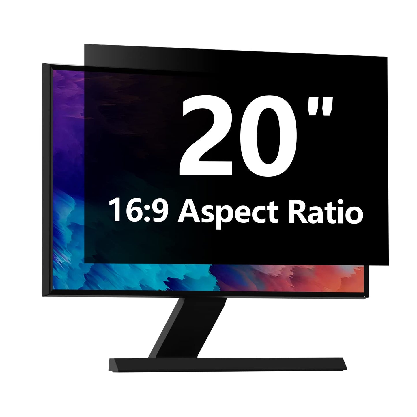 RedANGEL 20-Inch Computer Privacy Screen for 16:9 Monitor