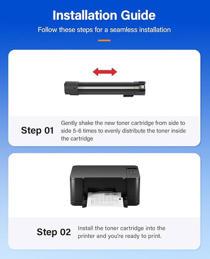 VersaLink C7120 C7125 C7130 High Capacity Toner Cartridge 4-Pack 006R01824 006R01825 006R01826 006R01827 Replacement Compatible for Xerox VersaLink C7120 C7125 C7130 Printer Black Cyan Magenta Yellow