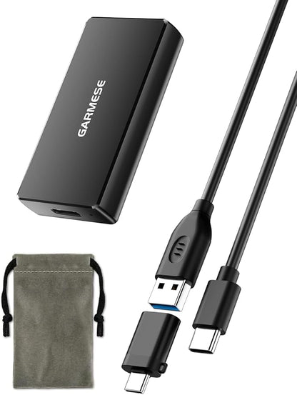 120GB Portable SSD Up to 350MB/s USB 3.2 Gen 1 External SSD with Dustproof/High Temperature Resistance Type-C External Solid State Drive Reliable Storage