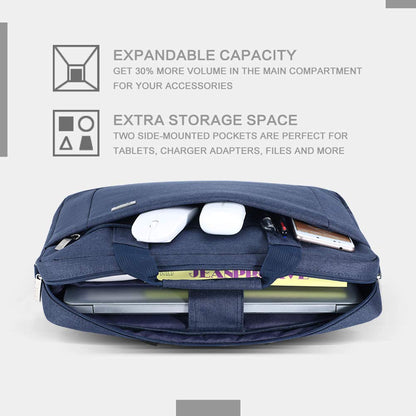 Voova 17.3-17 Inch Laptop Bag, Computer Bag, MacBook Bag, Blue