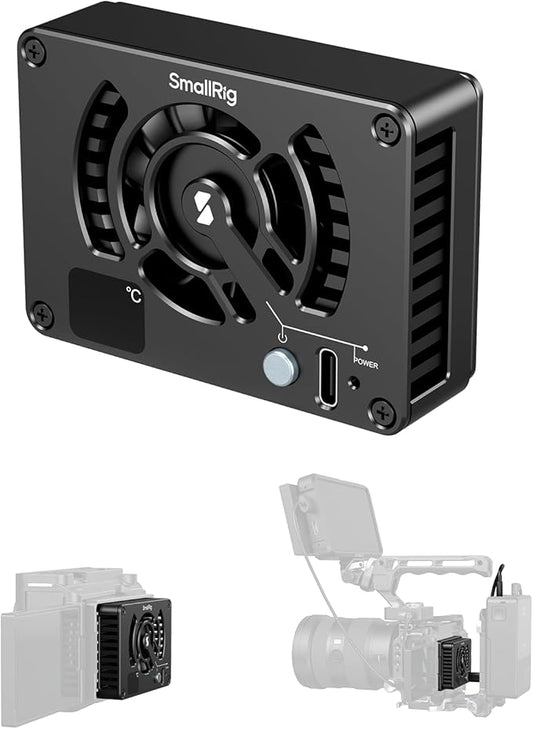 SmallRig Cooling Fan External System with TEC for Sony/Canon/Fujifilm