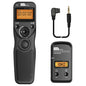 Remote Control Compatible for Sony, Pixel Wireless Shutter Release Cable TW-283 S1/S2 Timer Remote Control Compatible for Sony Alpha A100 A350 A450 A550 A560 A9 A99 A77 A7RII A7