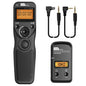 Remote Control Compatible for Sony, Pixel Wireless Shutter Release Cable TW-283 S1/S2 Timer Remote Control Compatible for Sony Alpha A100 A350 A450 A550 A560 A9 A99 A77 A7RII A7