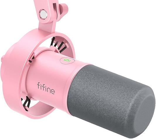 FIFINE AmpliTank K688P XLR/USB Dynamic Microphone, Vocal Podcast Mic