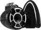 wet sounds Rev 8 Black V2 Revolution Series 8" Black Tower Speakers w/Swivel Clamp Base Mount