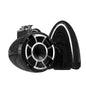 Wet Sounds Rev 8 Black V2 Revolution Series 8" Black Tower Speakers w/Fixed Clamp
