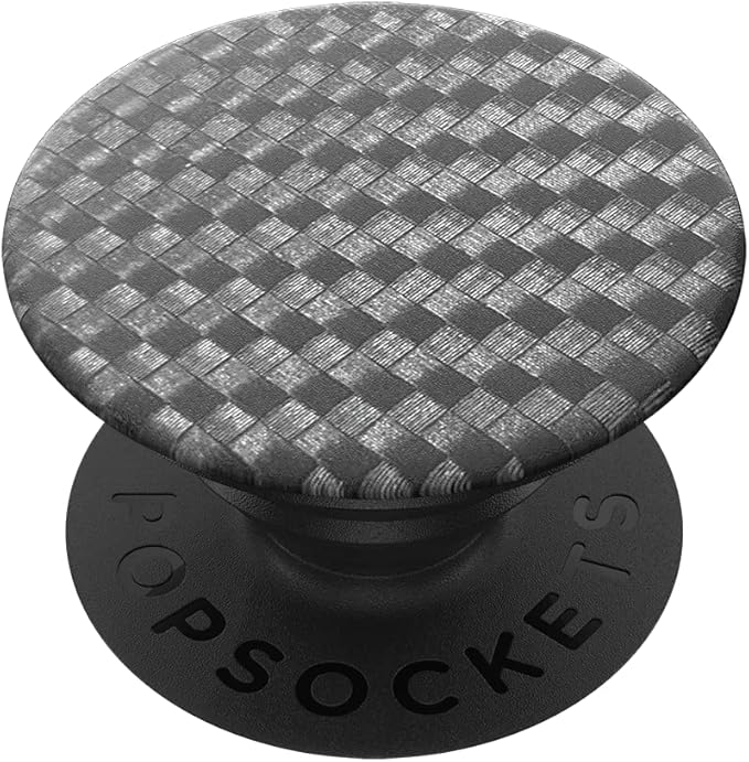 PopSockets Adhesive Phone Grip, Holder, Phone Stand, Black - Translucent Black Smoke