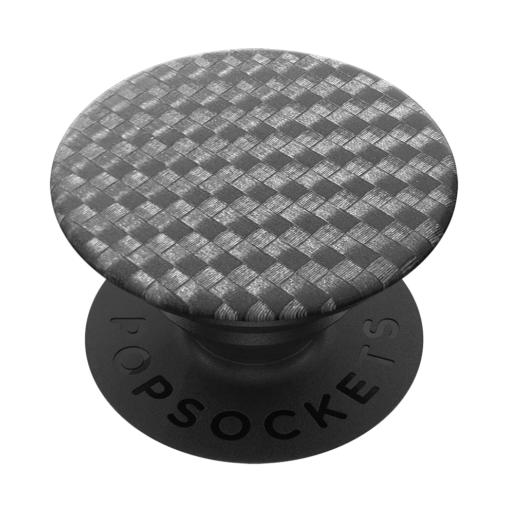 PopSockets Adhesive Phone Grip, Holder- Black Smoke