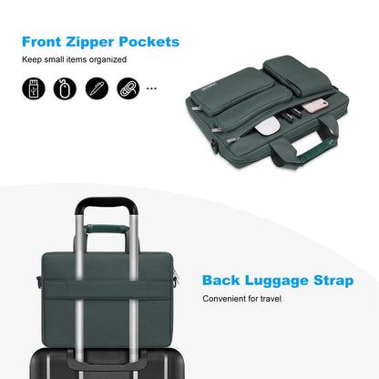MOSISO Laptop Shoulder Bag 16 inch, 15-15.6 inch Computer Bag