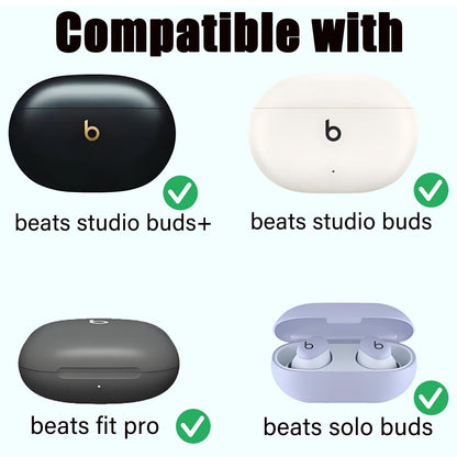 Double Flange Ear Tips for Beats Studio Buds, Anti-Slip Noise Isolating