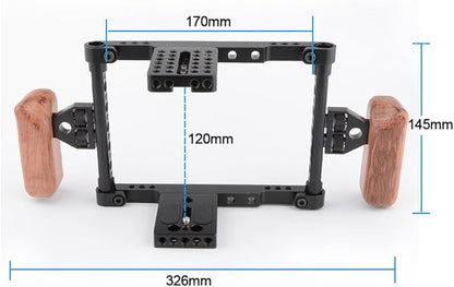 CAMVATE Camera Cage for DSLR 5D Mark III and Mark II - 1344