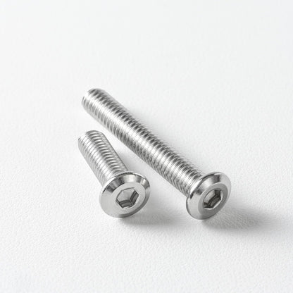 1/4-20 x 1-1/2" (20 Pack) Flat Head Hex Socket Cap Screws Bolts, 304 Stainless Steel 18-8, Hex Drive, Bright Finish, Fully Machine Thread