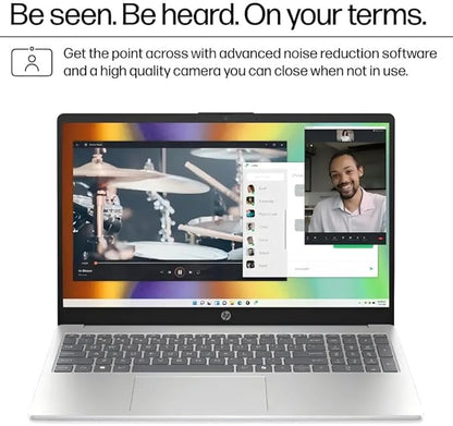 HP 15.6 Touchscreen Laptop Computer for Business, Intel 13th Gen i7-1355U(Up to 5.0 GHz), 15.6" FHD Touch Screen, 64 GB RAM, 1 TB SSD, Iris Xe GPU, Wi-Fi 6, HD Webcam, Windows 11 Pro, w/Accessories