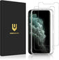 UNBREAKcable iPhone 11 Pro Screen Protector [2 Pack], 2.5D Double Defense Series Premium Tempered Glass for 5.8-inch iPhone 11 Pro (2019) [Anti-scratch, Anti-fingerprint, Bubble Free & Case-friendly]
