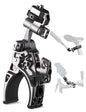 Movmax C Clamp Camera Mount for Flat Tube Road Bike, Super Clamp with 1/4"-20 Thread,E-Bike Accessories/Bicycle, Compatible with GoPro Hero13/12/11/10/ DJI Osmo 360/Action 5 Pro/4/3/Insta360 X4/X5