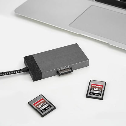 Pergear VPG200 Professional 160GB CFexpress Type A Memory Card, Up to 880MB/s Read Speed & 900MB/s Write Speed for 4K 120P,8K 30P Recording