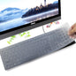 Colorful Keyboard Cover for Dell KM636 Wireless Keyboard/Dell KB216 KB216t KB216p Wired Keyboard/Dell Optiplex 5250 3050 3240 5460 7450 7050/Dell Inspiron AIO 3475/3670/3477 All-in one Desktop,Rainbow