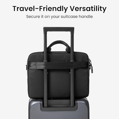 tomtoc A33 Slim 13-16 Inch Laptop Shoulder Bag for MacBook Air/Pro M4/M3, Briefcase with Accessory & Document Storage