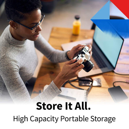 Toshiba Canvio Advance 1TB Portable External Hard Drive USB 3.0, Red - HDTCA10XR3AA
