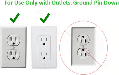 Smart Sleek Socket: Universal Outlet Concealer with Wi-Fi Smart Power Strip