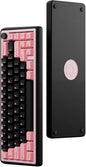 Chilkey Foxy65 Mechanical Keyboard with Knob, Gasket Mount 65% Aluminum Wireless Mechanical Keyboard, BT5.0/2.4GHz/USB-C, Hot Swappable, RGB Backlit Computer Custom Key Board for PC