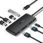 Lemorele Docking Station Dual Monitor 4K 60Hz, 7 in 1 USB C Dongle Multiport Hub Adapter w/2 HDMI + 1 USB 3.0+ 3 USB 2.0+ 1 PD 100W, for MacBook/Dell/HP/Lenovo ThinkPad Type-C Laptop