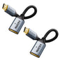 VCELINK 8K HDMI Extender Cable, 48Gbps Male to Female Adapter, 2 Pack