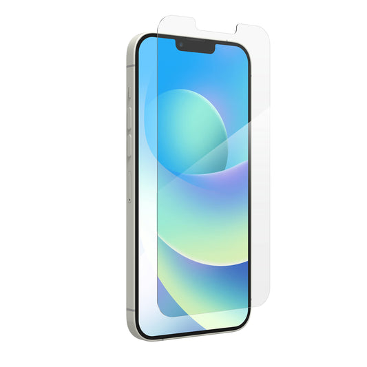 ZAGG Glass Elite Anti-Glare Plus - Blocks Glare from your device - Made for iPhone 12 Pro Max,InvisibleShield, Clear, 200106678