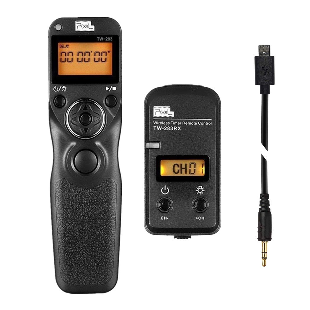 Pixel Intervalometer Shutter Release Remote Control TW283-90 for Fujifilm
