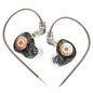 KZ EDX Pro in Ear Monitor Headphones KZ IEM Earphones Dual DD HiFi Stereo Sound Stage Earphones Wired Noise Cancelling Gaming Earbuds for Musicians Singer Audiophiles