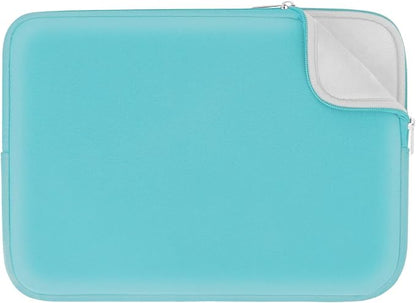 RAINYEAR 15.6 Inch Laptop Sleeve Protective Case Soft Lining Zipper Cover Padded Carrying Bag Compatible with 15.6" Notebook Computer Ultrabook Chromebook (Blue, Upgraded Version)