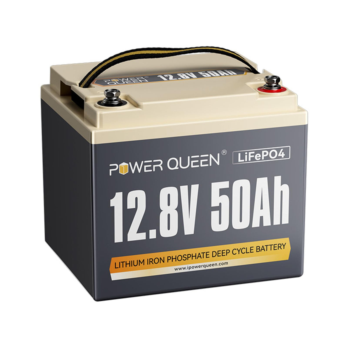 Power Queen 36V 50Ah LiFePO4 Lithiumn Battery for Boat, Marine, Yacht