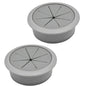 BOPOREAE 2 Pcs Desk Grommet 2-3/8" (60mm), Desk Hole Cover for Cables