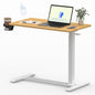 FLEXISPOT 28" Mobile Standing Desk Pneumatic Lift Computer Workstations