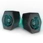 Edifier G2000 32W PC Computer Speakers for Gaming Desktop PC Laptop Mac Computer Woofer Speakers Bluetooth USB 3.5mm AUX Inputs RGB Lights Multimedia Speakers Red