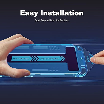 EGKimBa for iPhone 16 Pro Privacy Screen Protector, Gradient Color, Bubble Free, Easy Installation, Auto Dust-Elimination, Anti Blue Light