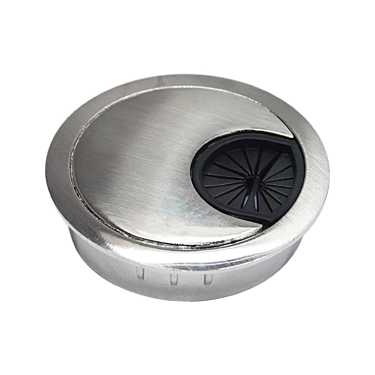 EASYEAH 2 Pcs Desk Grommet 2" / 50 mm, Zinc Alloy Desk Cord Hole Cover