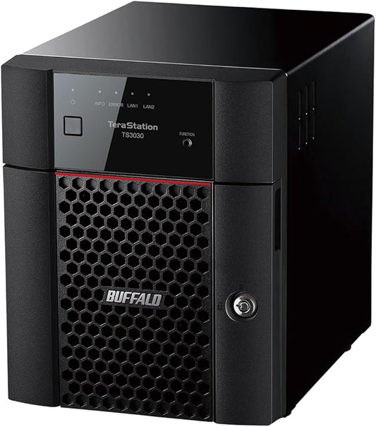 BUFFALO TeraStation 3430DN 4-Bay 16TB (2x8TB) Desktop Small-Med Business NAS w/Hard Drives Included