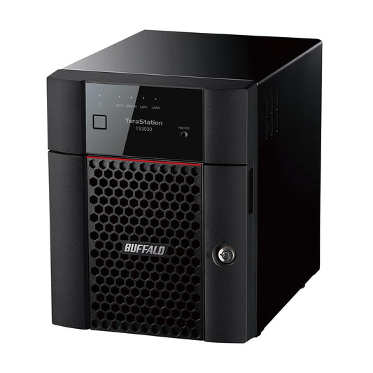 BUFFALO TeraStation Essentials 2025 4-Bay Value Desktop NAS 24TB (4x6TB) with Hard Drives Included
