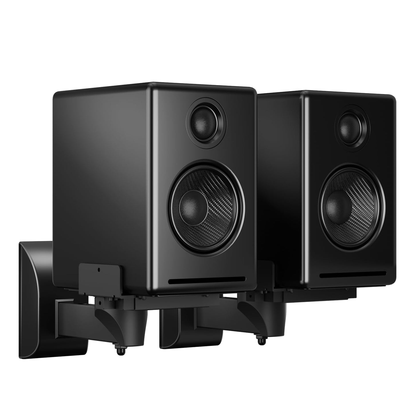 suptek Speaker Wall Mount Adjustable for Large Bookshelf Speaker Mounts