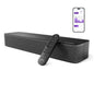 ULTIMEA 2.1ch Compact Sound Bar for TV, Built-in Subwoofer, APP Control, Peak Power 120W, All-in-one PC Sound bar for Game, 16 Inches Bluetooth 5.3 TV Sound Bar, Opt/AUX/Wall Mount, Solo B30 Pro