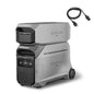 EF ECOFLOW Power Station 4096Wh DELTA Pro 3 with 400W Portable Solar Panel